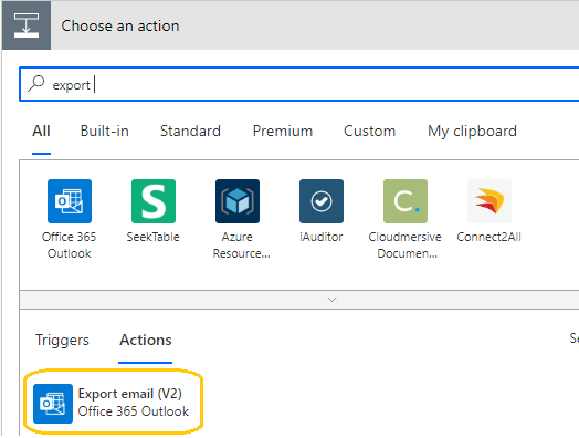 Copy Email From Office 365 To SharePoint Library
